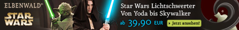 Holt Euch die Lichtschwerter der Star Wars Galaxie jetzt auf www.elbenwald.de!